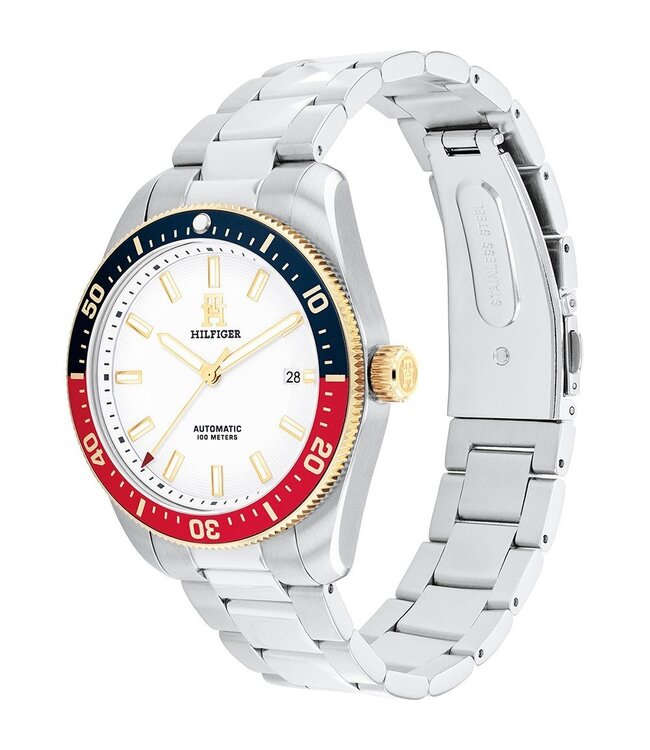 Tommy Hilfiger TH1710551 Watch Men Silver-tone 40mm