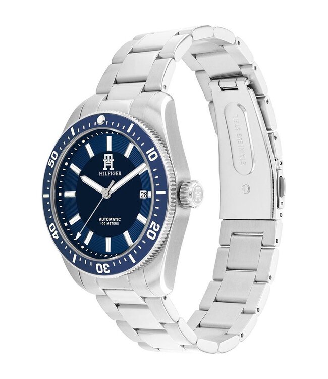 Tommy Hilfiger TH1710591 Uhr Herren silberfarben 40mm