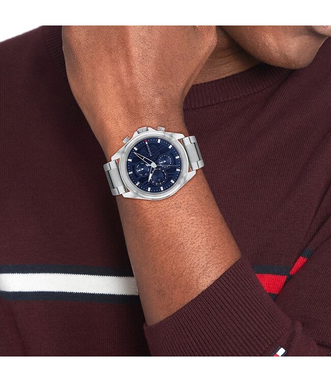 Tommy Hilfiger TH1710656 Watch Men Silver-tone 48mm