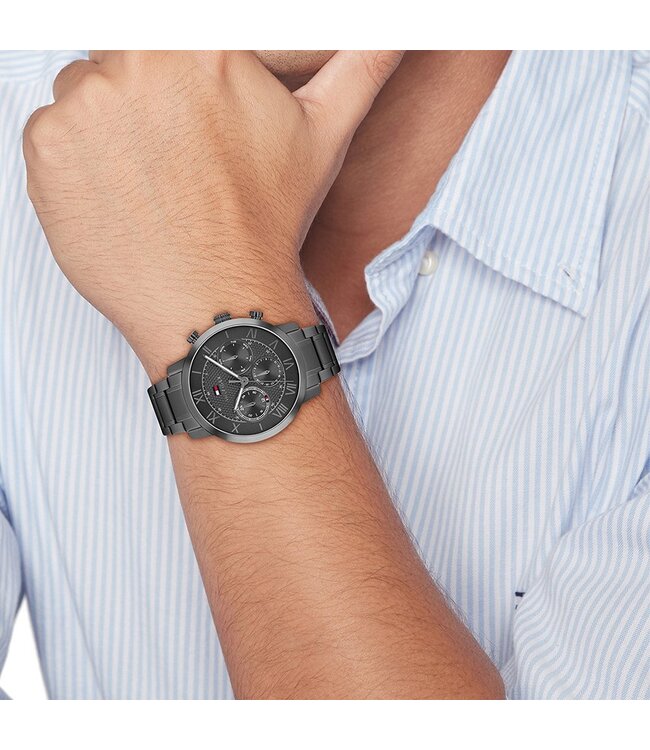 Tommy Hilfiger TH1710730 Horloge Heren Grijs 42mm