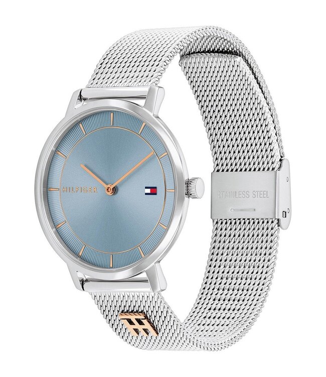 Tommy Hilfiger TH1782738 Horloge Dames Zilverkleurig 35mm