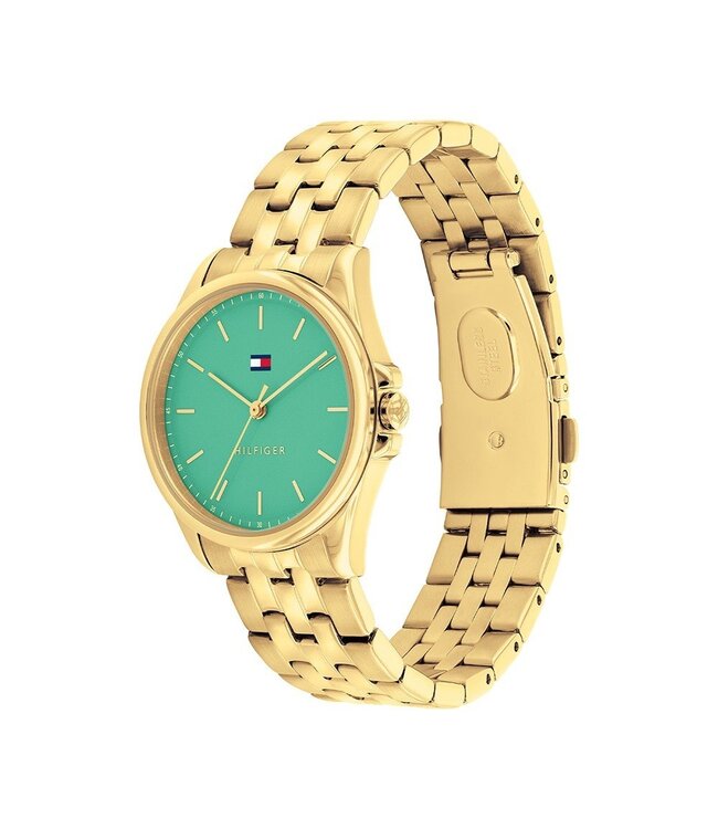 Tommy Hilfiger TH1782774 Horloge Dames Goudkleurig 30mm
