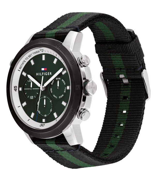Tommy Hilfiger TH1792107 Horloge Heren Zwart 46mm