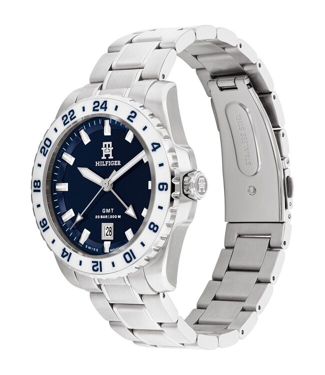 Tommy Hilfiger TH1792132 Uhr Herren silberfarben 42mm