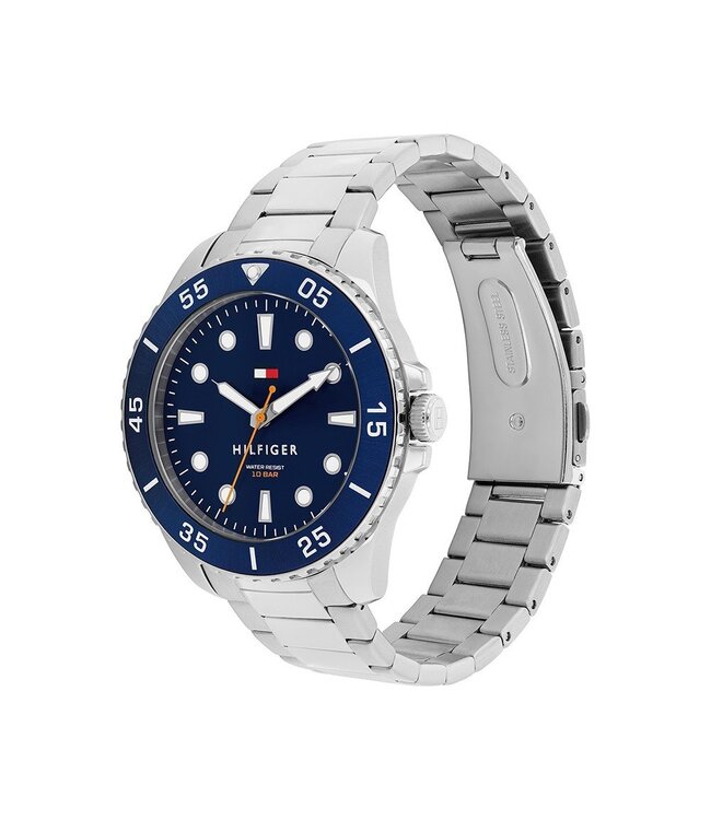 Tommy Hilfiger TH1792202 Horloge Heren Zilverkleurig 42mm