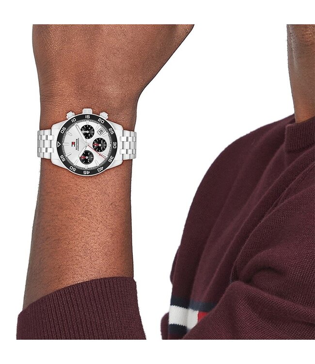 Tommy Hilfiger TH1792215 Watch Men Silver-tone 41mm