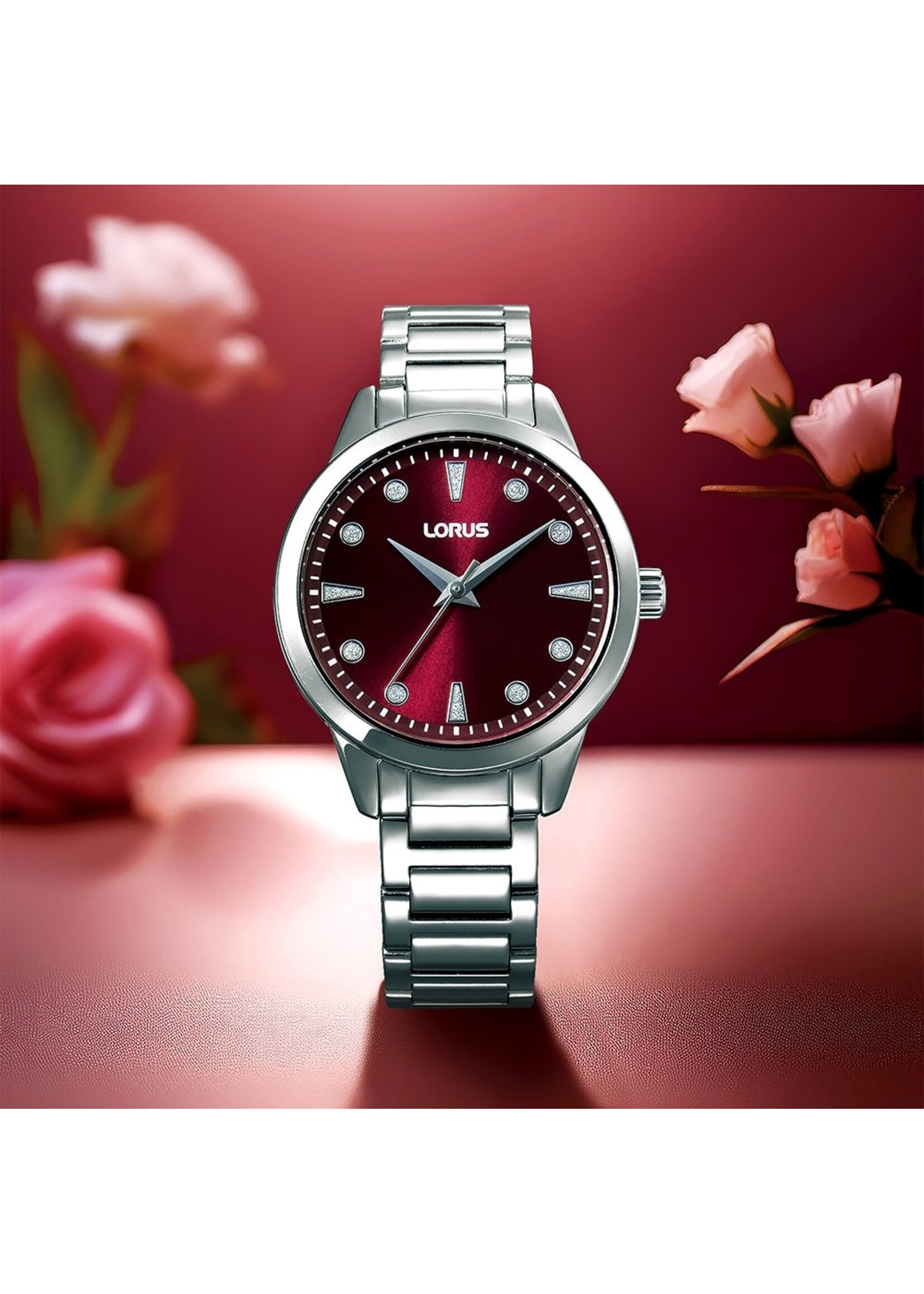 Lorus Horloge Lorus RG263YX9 Horloge Dames Zilverkleurig 32mm