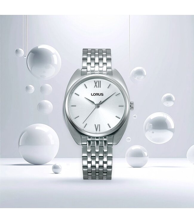 Lorus RH841CX9 Watch Women Silver-tone 30mm
