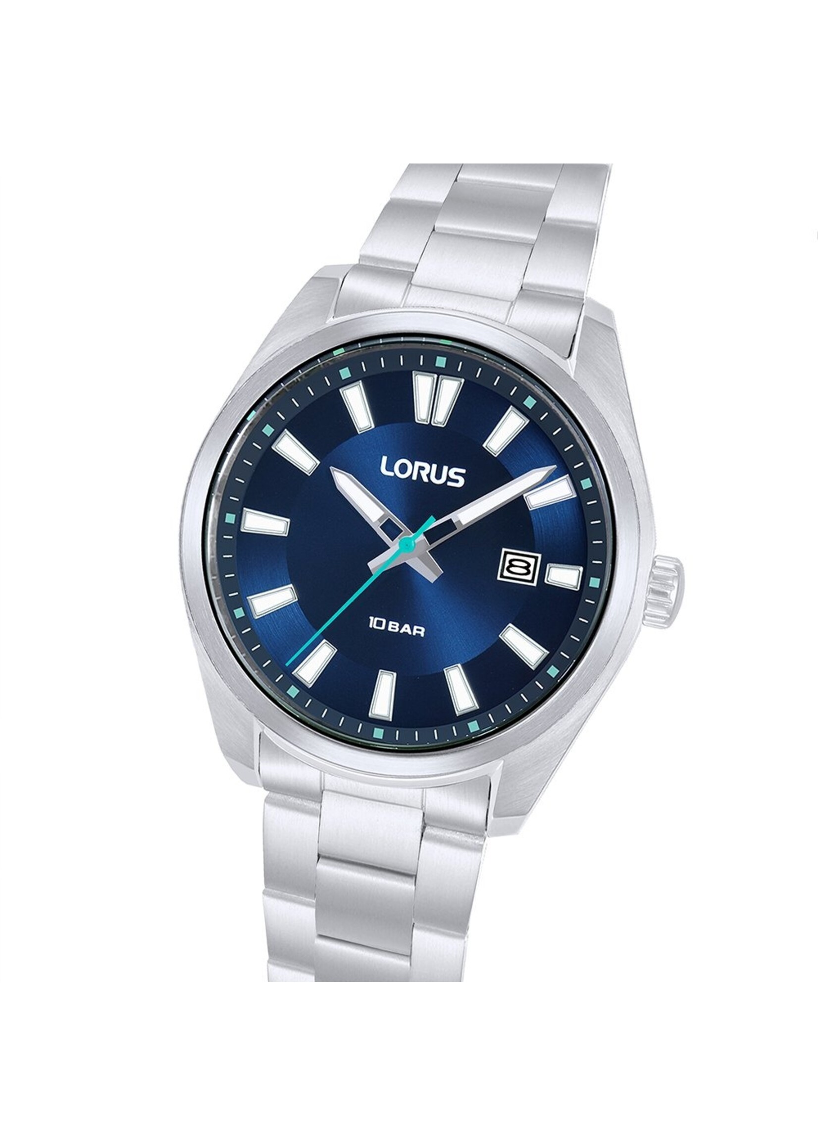 Lorus Horloge Lorus RH919SX9 Uhr Herren silberfarben 40mm
