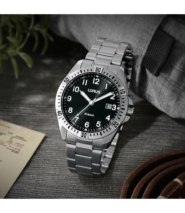 Lorus RH925NX9 Watch Men Silver-tone 39mm