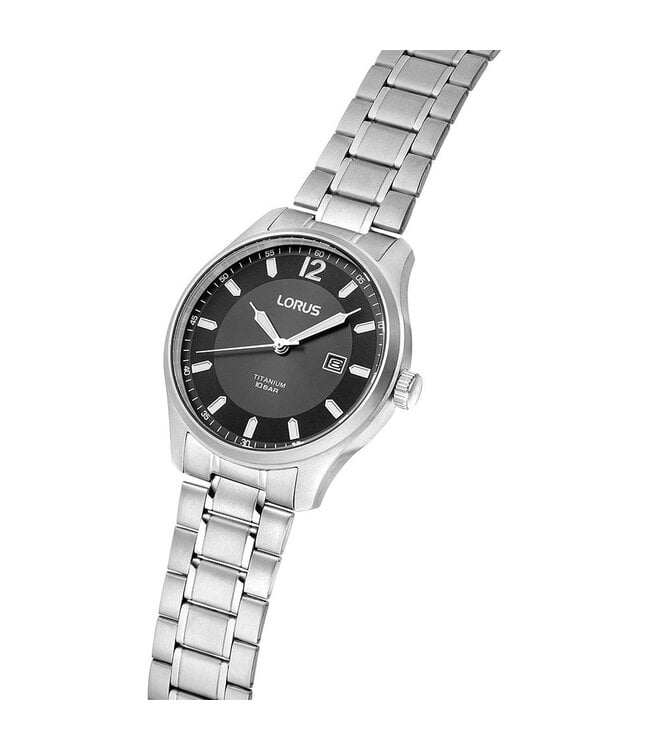 Lorus RH995QX9 Horloge Heren Zilverkleurig 40mm