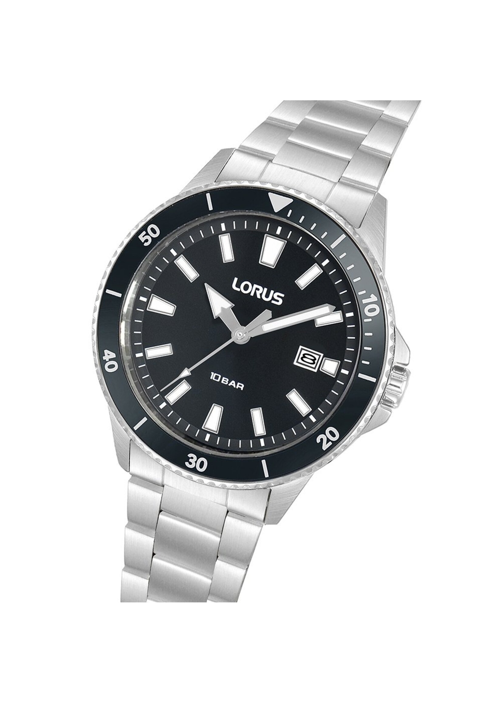 Lorus Horloge Lorus RH999RX9 Uhr Herren silberfarben 40mm