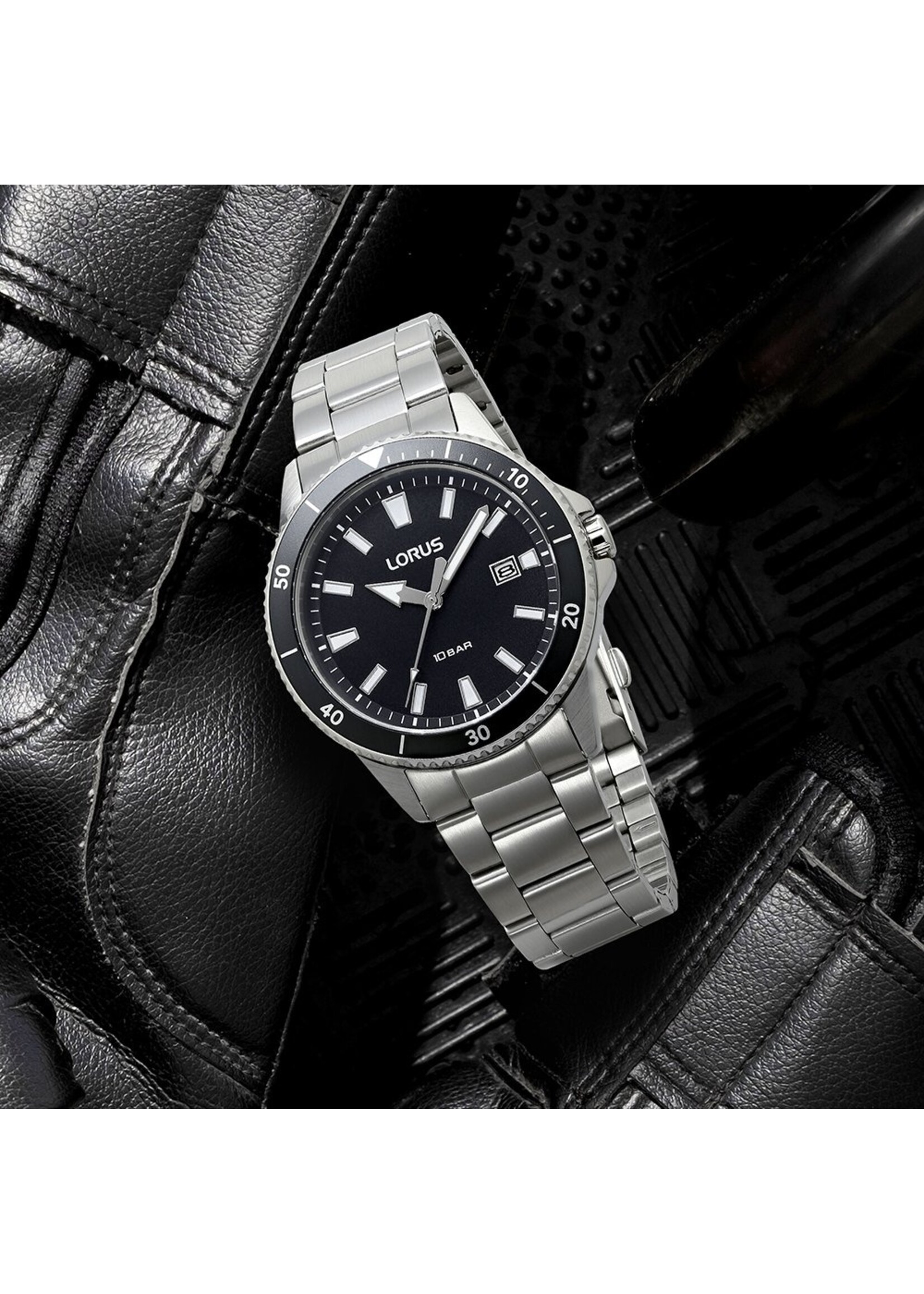 Lorus Horloge Lorus RH999RX9 Uhr Herren silberfarben 40mm