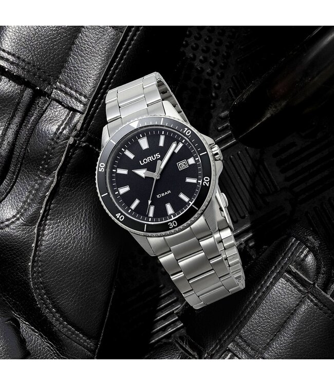 Lorus RH999RX9 Uhr Herren silberfarben 40mm