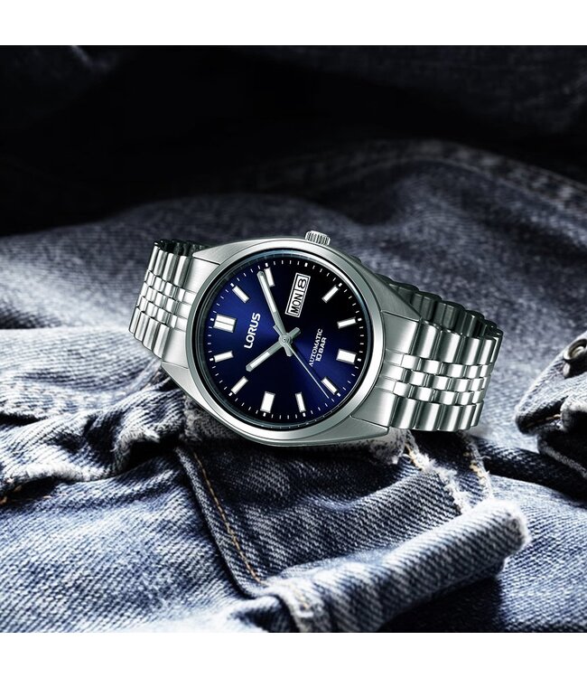Lorus RL429CX9 Horloge Heren Zilverkleurig 39mm