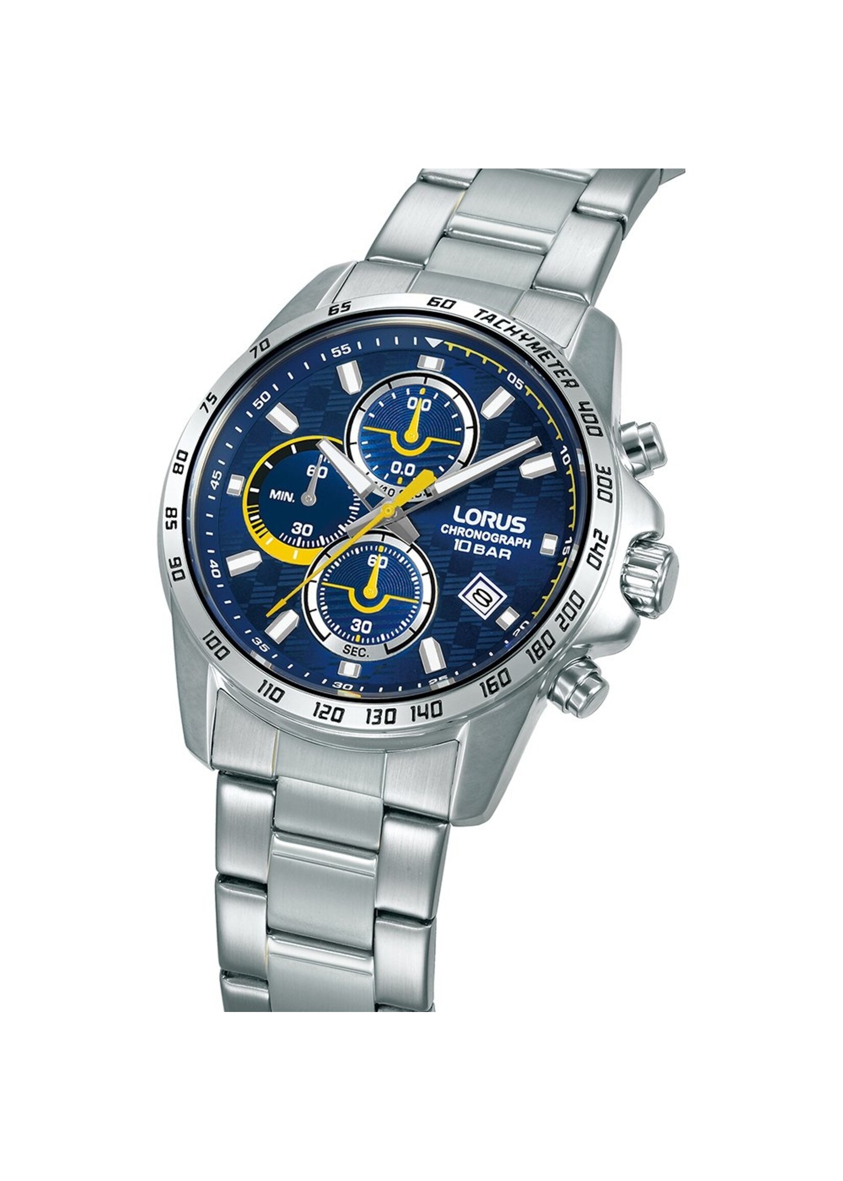 Lorus Horloge Lorus RM307KX9 Horloge Heren Zilverkleurig 43mm