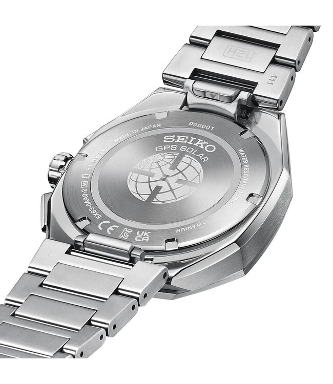 Seiko Astron HAB001J1 Horloge Heren Zilverkleurig 43,41mm