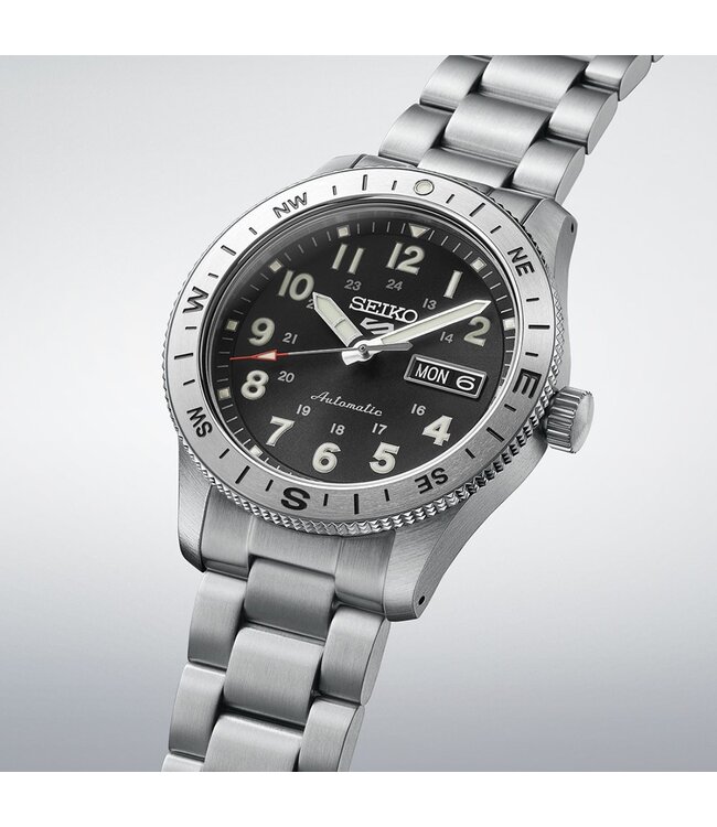 5 Sports HDB006K1 Uhr Herren silberfarben 41mm