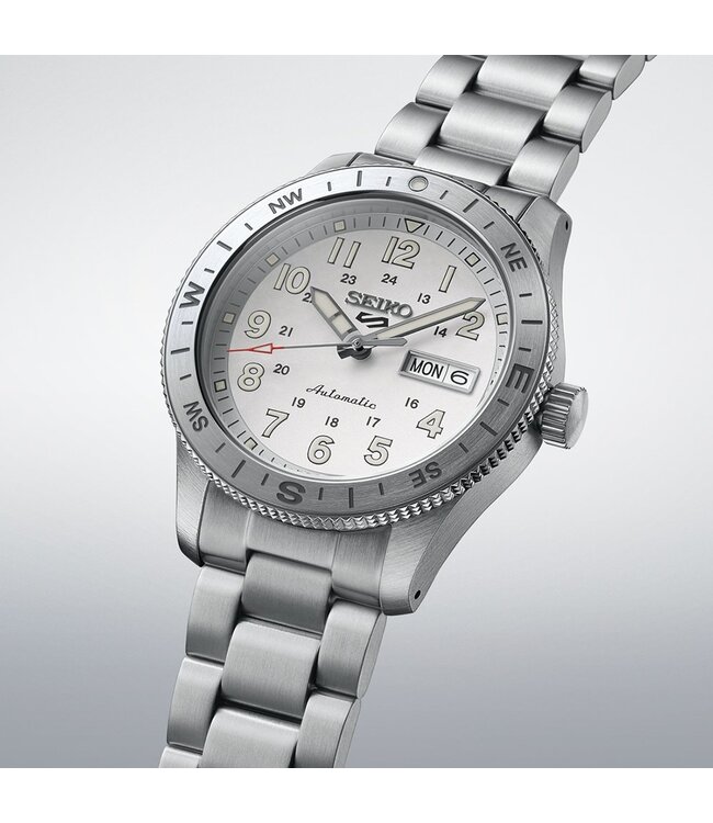 5 Sports HDB007K1 Horloge Heren Zilverkleurig 41mm