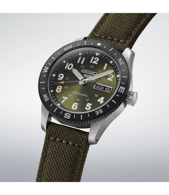 5 Sports HDB008K1 Uhr Herren Grün 41mm
