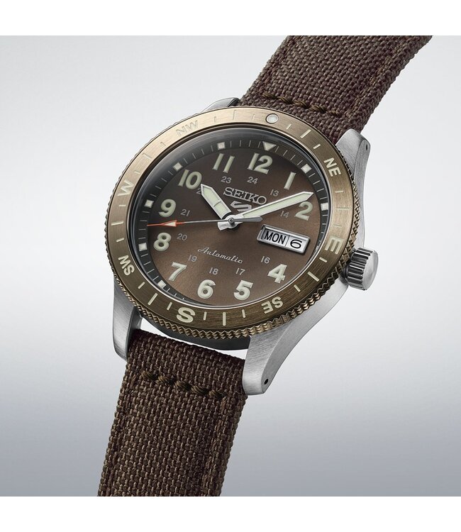 5 Sports HDB009K1 Uhr Herren Braun 41mm