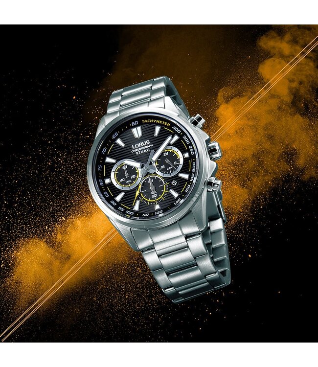 Lorus RT319LX9 Watch Men Silver-tone 43mm