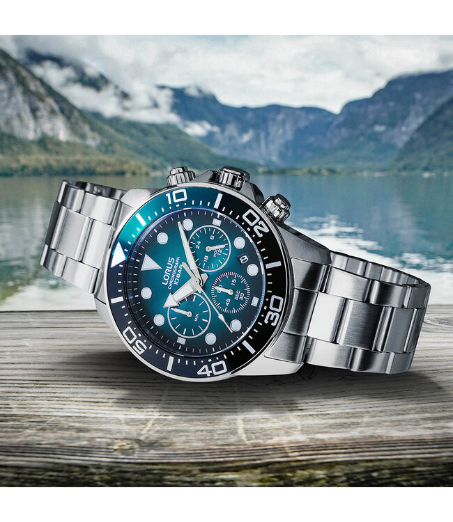 Lorus RT341JX9 Uhr Herren silberfarben 43mm