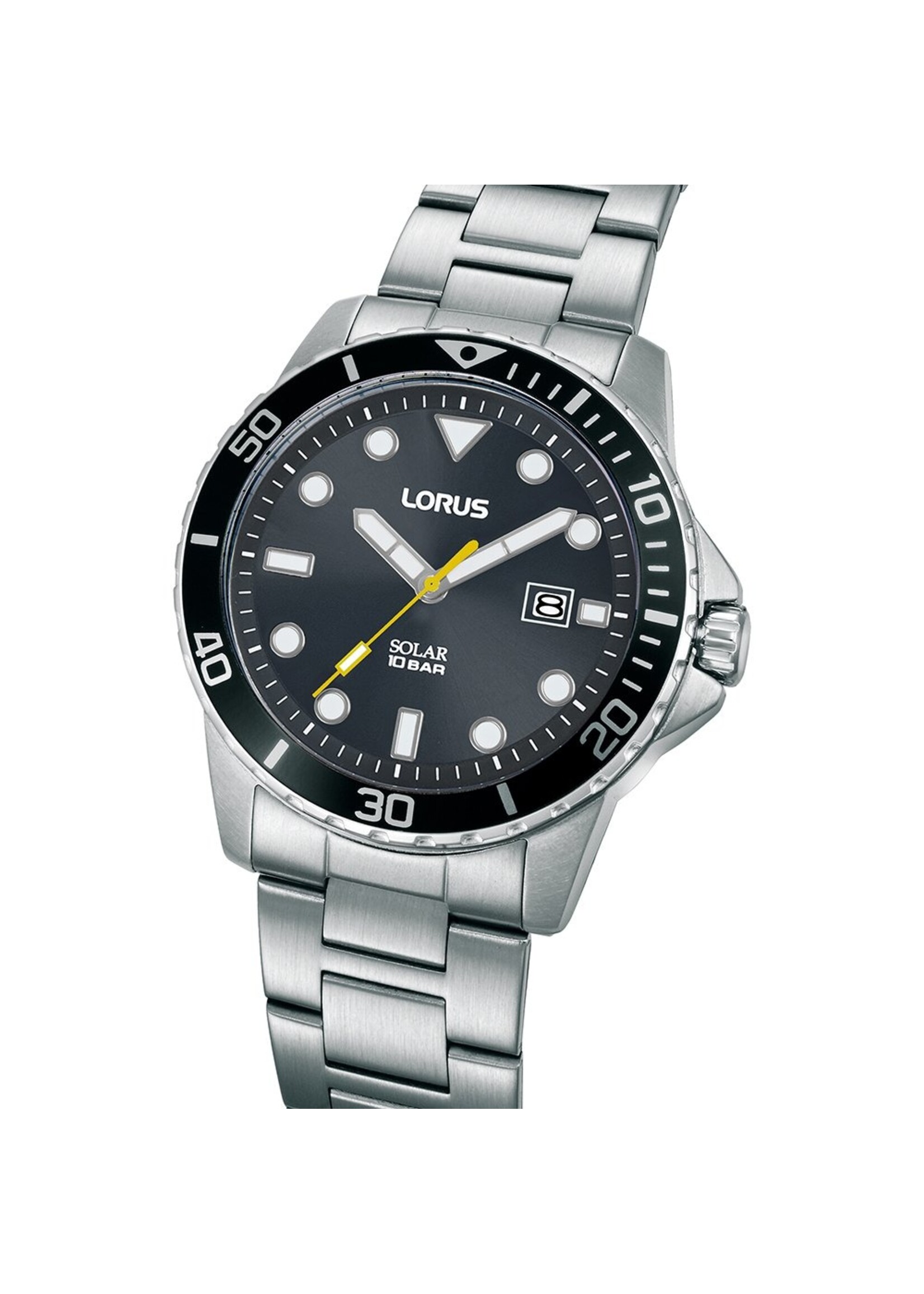 Lorus Horloge Lorus RX301BX9 Uhr Herren silberfarben 42mm