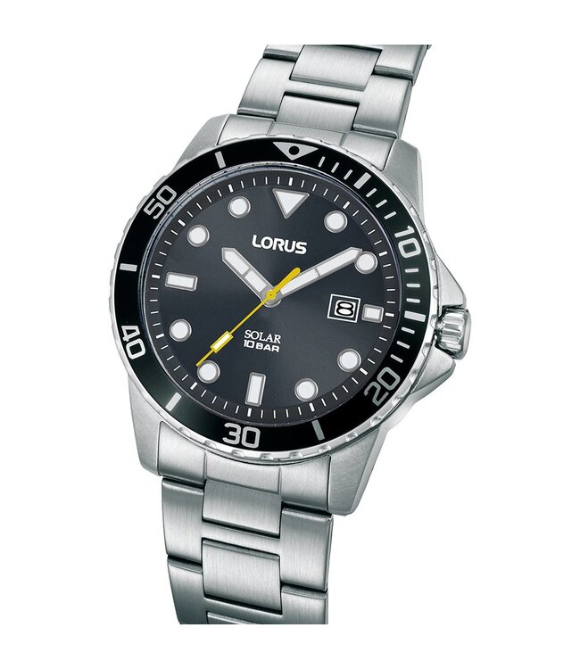 Lorus RX301BX9 Uhr Herren silberfarben 42mm