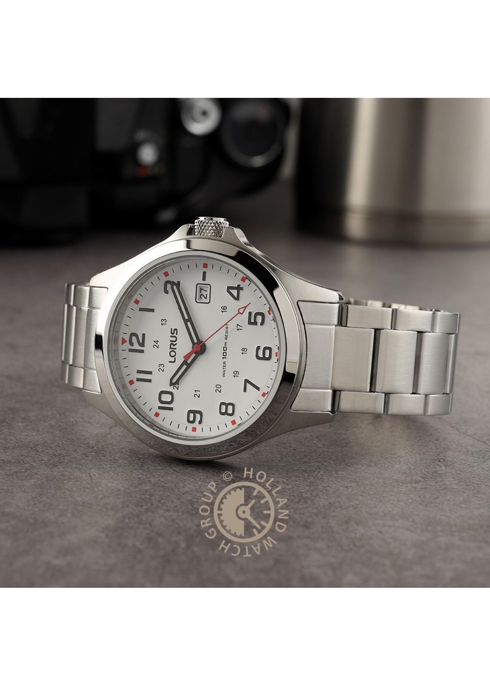Lorus Horloge Lorus RXH03IX5 Uhr Herren silberfarben 42mm