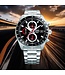Lorus RZ615AX9 Watch Men Silver-tone 43mm