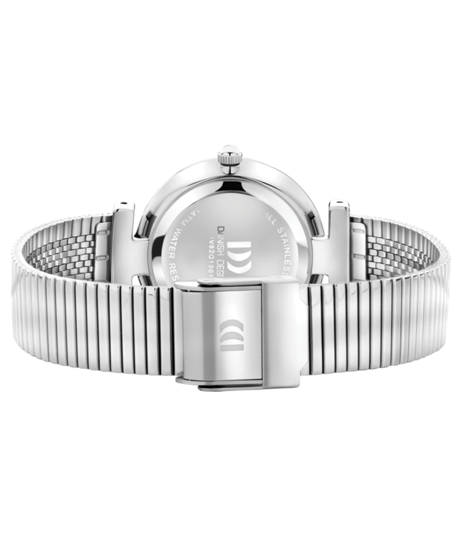 Danish Design IV82Q1301 Horloge Dames Zilverkleurig 27mm