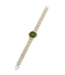 Akilia Mini Link Two-Tone Goud Groen IV90Q1268 women’s watch