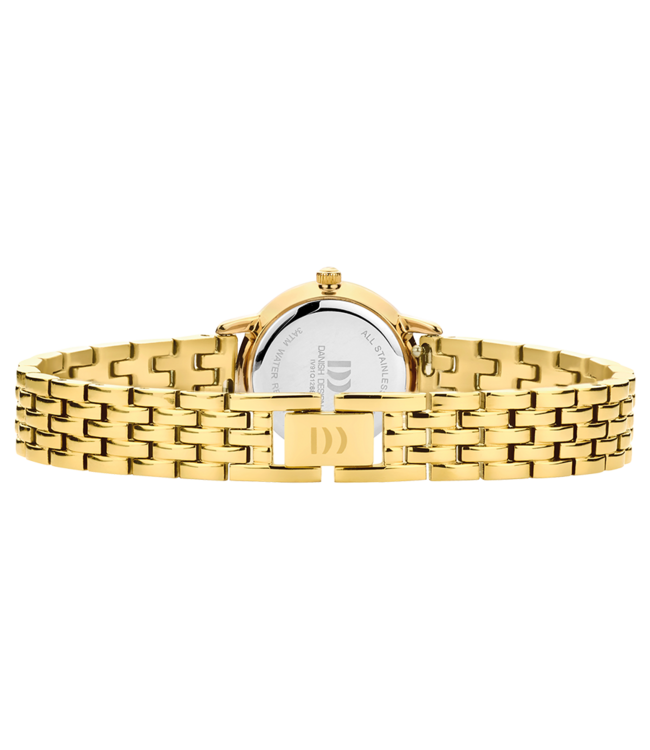 Danish Design IV91Q1268 Horloge Dames Goudkleurig 22mm