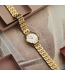 Danish Design IV91Q1268 Horloge Dames Goudkleurig 22mm