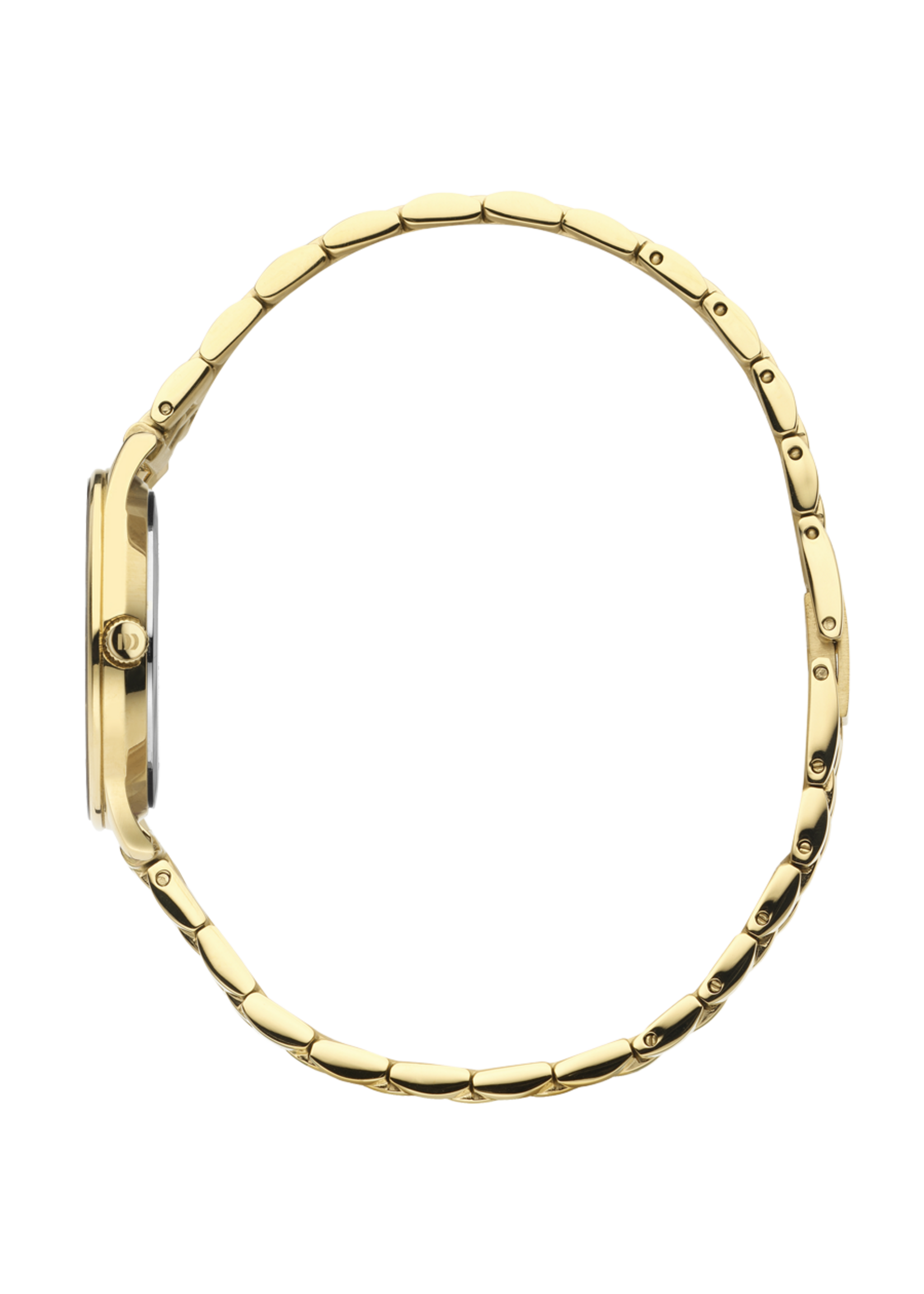 Danish Design Nostalgi 1988 Gold Blue Link IV96Q1288 women’s watch