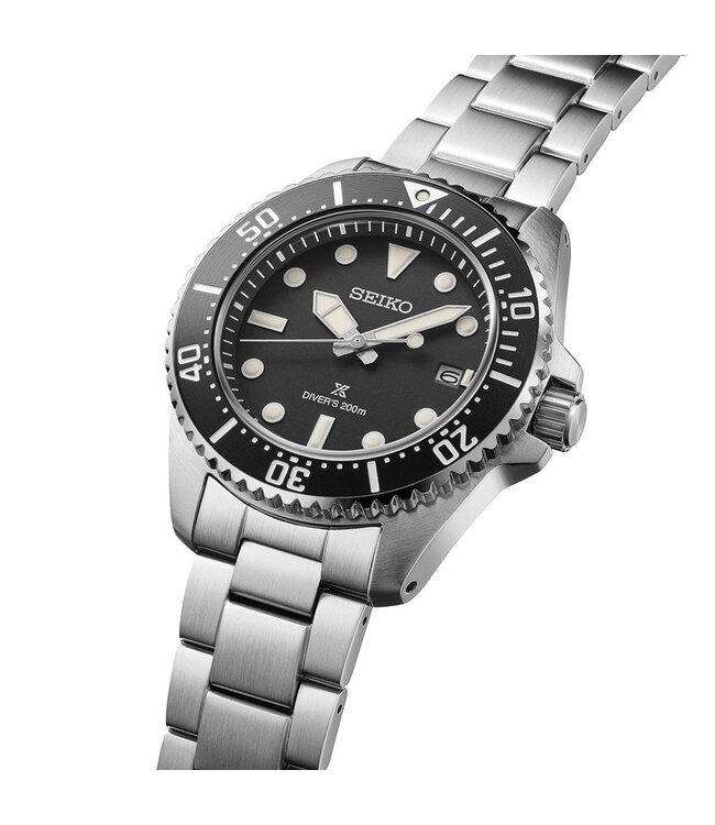 Seiko Prospex SNE597P1 Uhr Herren silberfarben 41mm