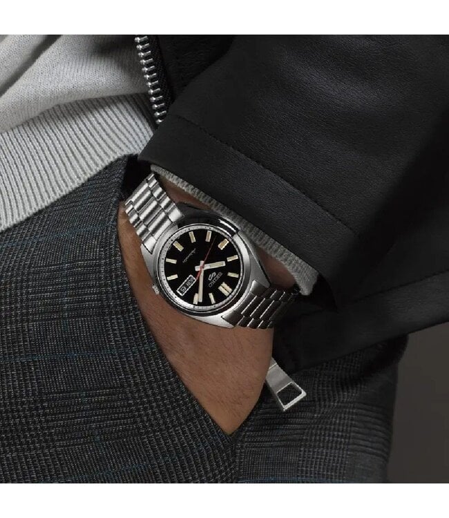 Seiko 5 Sports SRPK89K1 Horloge Heren Zilverkleurig 37,4mm