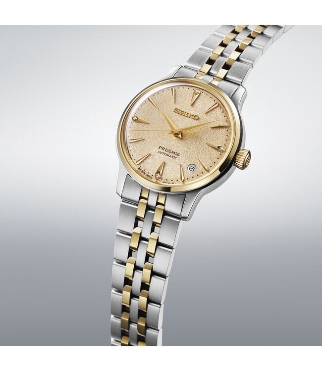 Presage SRPL64J1 Horloge Dames Goudkleurig 34mm