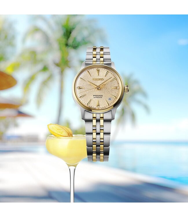 Presage SRPL64J1 Uhr Damen goldfarben 34mm