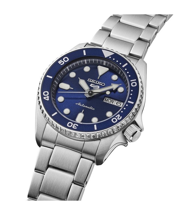 5 Sports SRPL77K1 Uhr Herren silberfarben 38mm