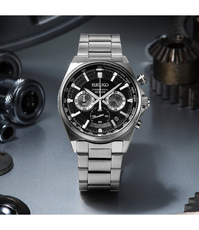 SSB397P1 Horloge Heren Zilverkleurig 41mm
