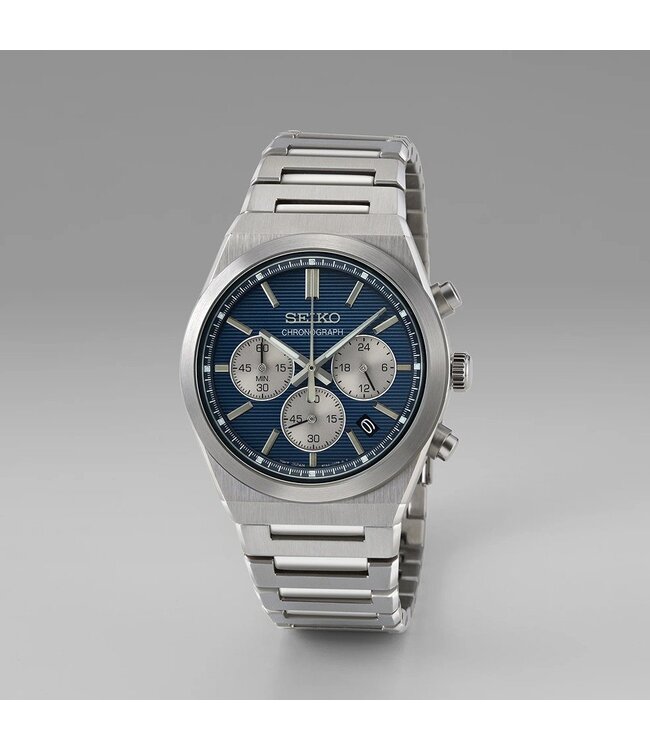 SSB453P1 Horloge Heren Zilverkleurig 40mm