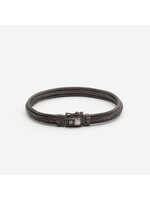 Buddha to Buddha Armband Edwin Mini Ruthenium Zilver