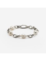 Buddha to Buddha Armband Ben Barok Parel Zilver