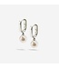 Buddha to Buddha Hoops Chain Barok Parel Zilver Set