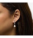 Buddha to Buddha Hoops Chain Barok Parel Zilver Set