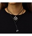 Buddha to Buddha Ketting Koord Ellen Zilver