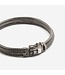 Buddha to Buddha Bracelet Edwin Mini Black Ruthenium Silver
