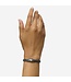 Buddha to Buddha Bracelet Edwin Mini Black Ruthenium Silver